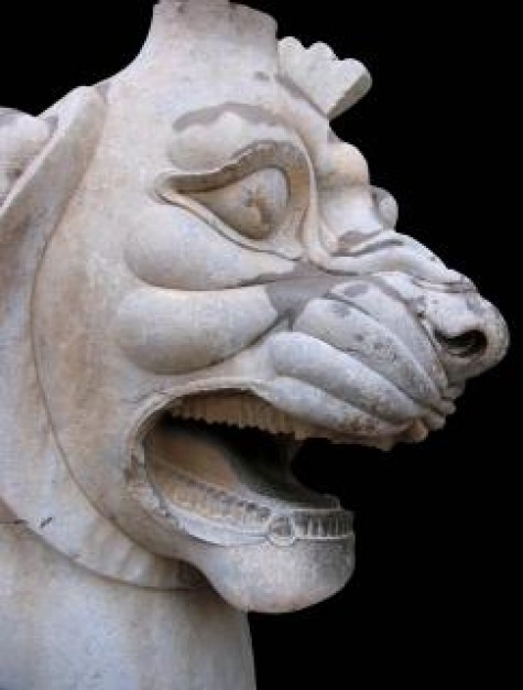 Iran lion Middle East sculpture 2500 years ago iran about Avukana Buddha statue Statue of Decebalus